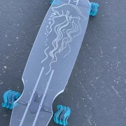 Ghost Long Board Jelly Fish CLEAR COMPLETES