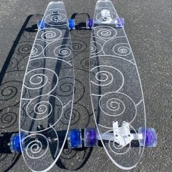 Ghost Long Board Swirl
