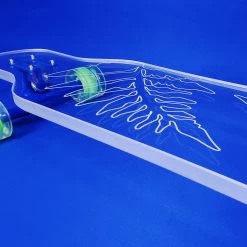 Ghost Long Board CLEAR COMPLETES Tropical Leaves