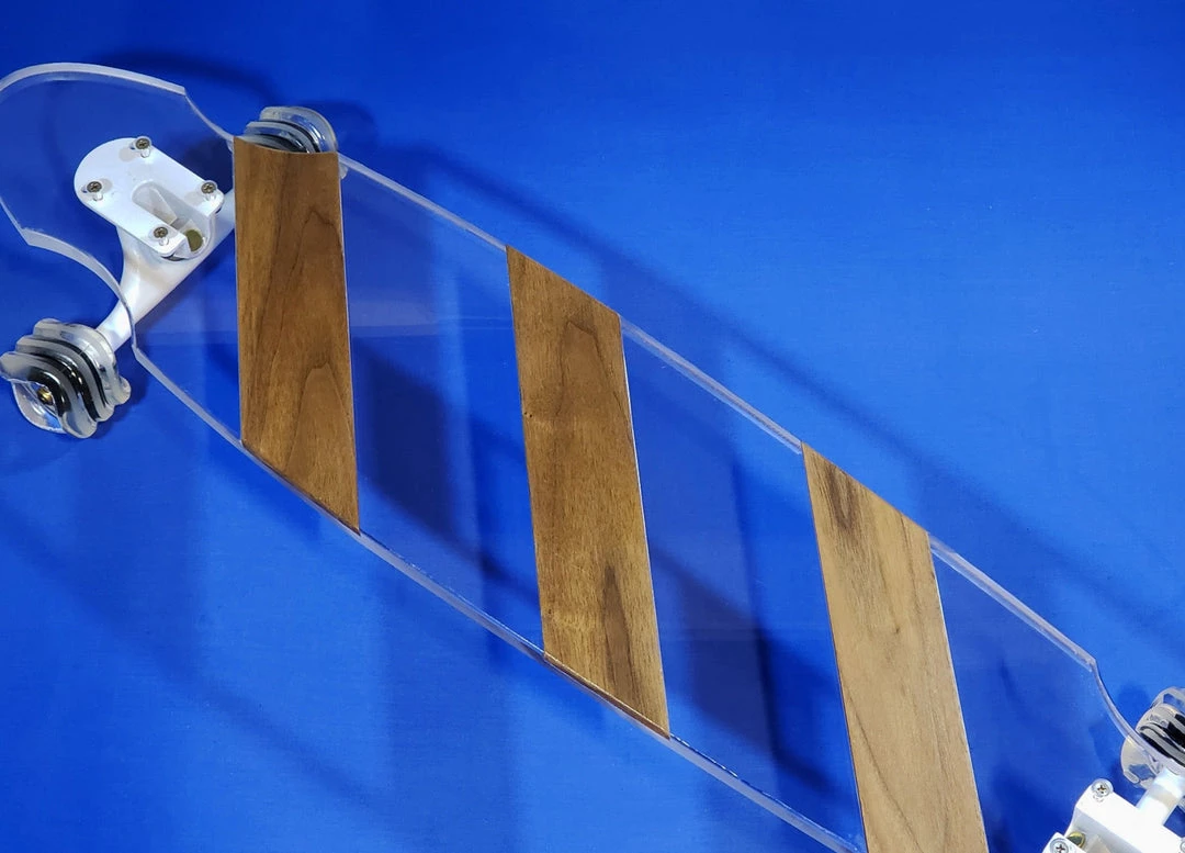 Ghost Long Board CLEAR COMPLETES Woody Triple Play