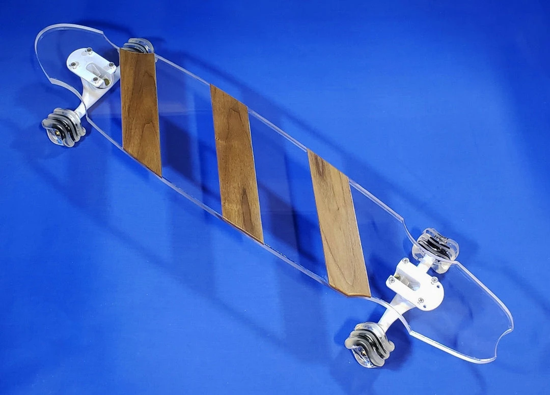 Ghost Long Board CLEAR COMPLETES Woody Triple Play