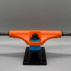 Ghost Long Board Litezpeed Neon Orange Trucks - 5.25" Hanger 8.0" Axle