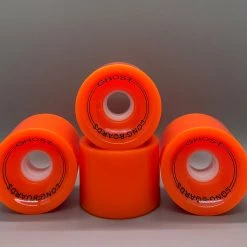 Ghost Long Board LONGBOARD Neon Orange Wheels 70MM (4)