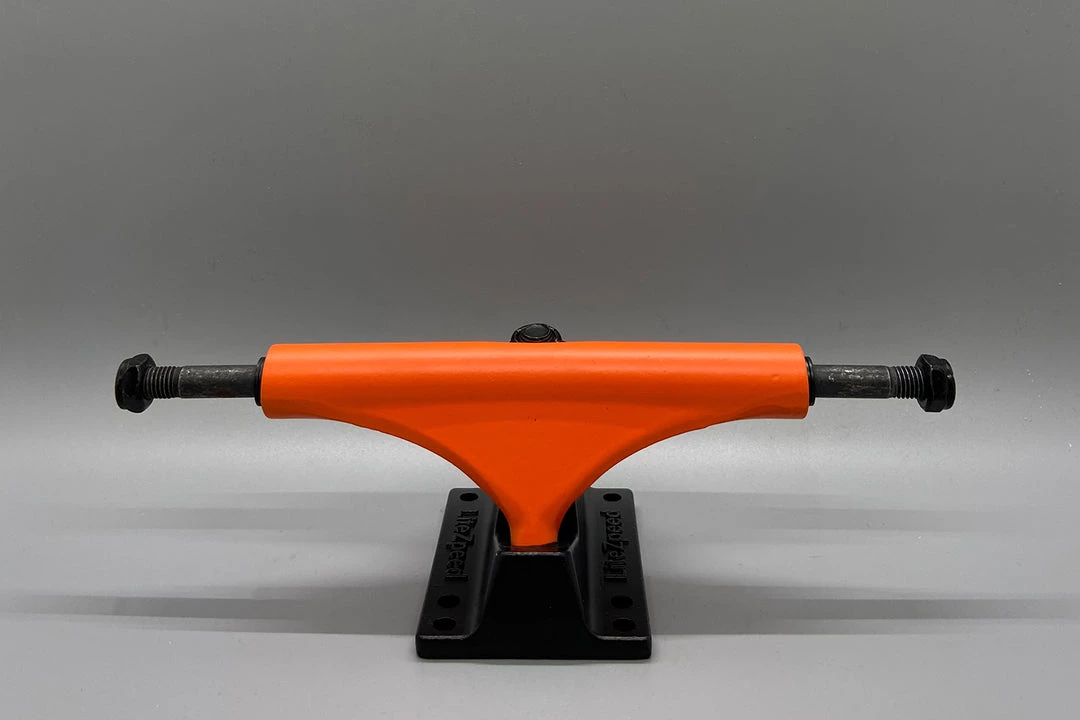 Ghost Long Board Litezpeed Neon Orange Trucks - 5.25" Hanger 8.0" Axle