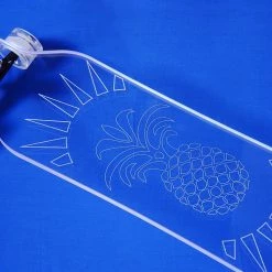 Ghost Long Board CLEAR COMPLETES Pineapple Board