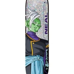 Ghost Long Board Primitive X Dragon Ball Super Neal Zamasu 8.0" DECKS