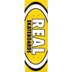 Ghost Long Board DECKS Real Classic Oval Yellow 8.06"