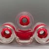 Ghost Long Board Red Light Up Wheels 70MM