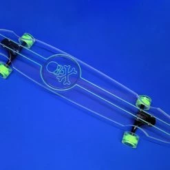 Ghost Long Board CLEAR COMPLETES 40" Wheel Cut Toxic, Resin