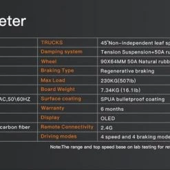 Ghost Long Board Land Snail 930 Electric Skateboard