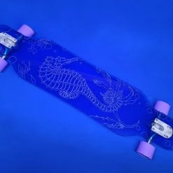 Ghost Long Board 40" Platypus Drop Through Seahorse