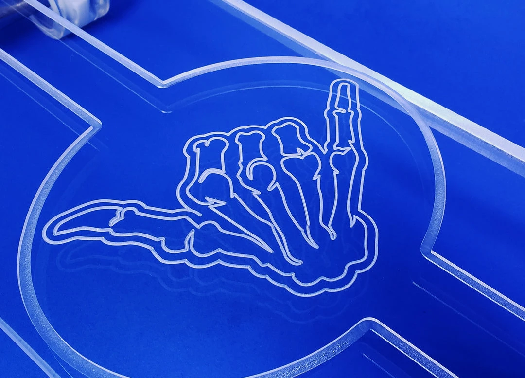 Ghost Long Board CLEAR COMPLETES Shaka