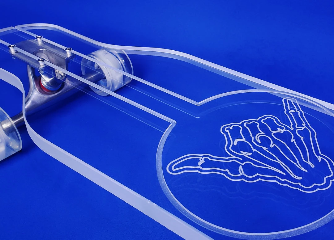 Ghost Long Board CLEAR COMPLETES Shaka