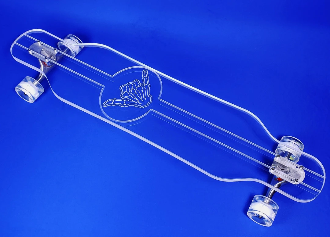 Ghost Long Board CLEAR COMPLETES Shaka