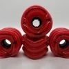 Ghost Long Board LONGBOARD Shark Wheels 72mm, Lava Red
