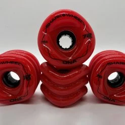 Ghost Long Board LONGBOARD Shark Wheels 72mm, Lava Red