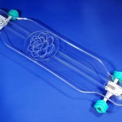 Ghost Long Board CLEAR COMPLETES Succulent
