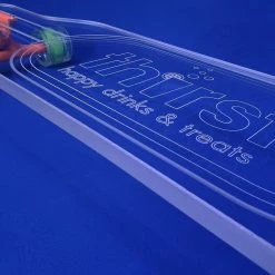 Ghost Long Board Thirst Happy Drinks & Treats CLEAR COMPLETES