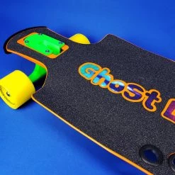 Beercan ALUMINUM COMPLETES Tie Dye Ghost Longboard 35"