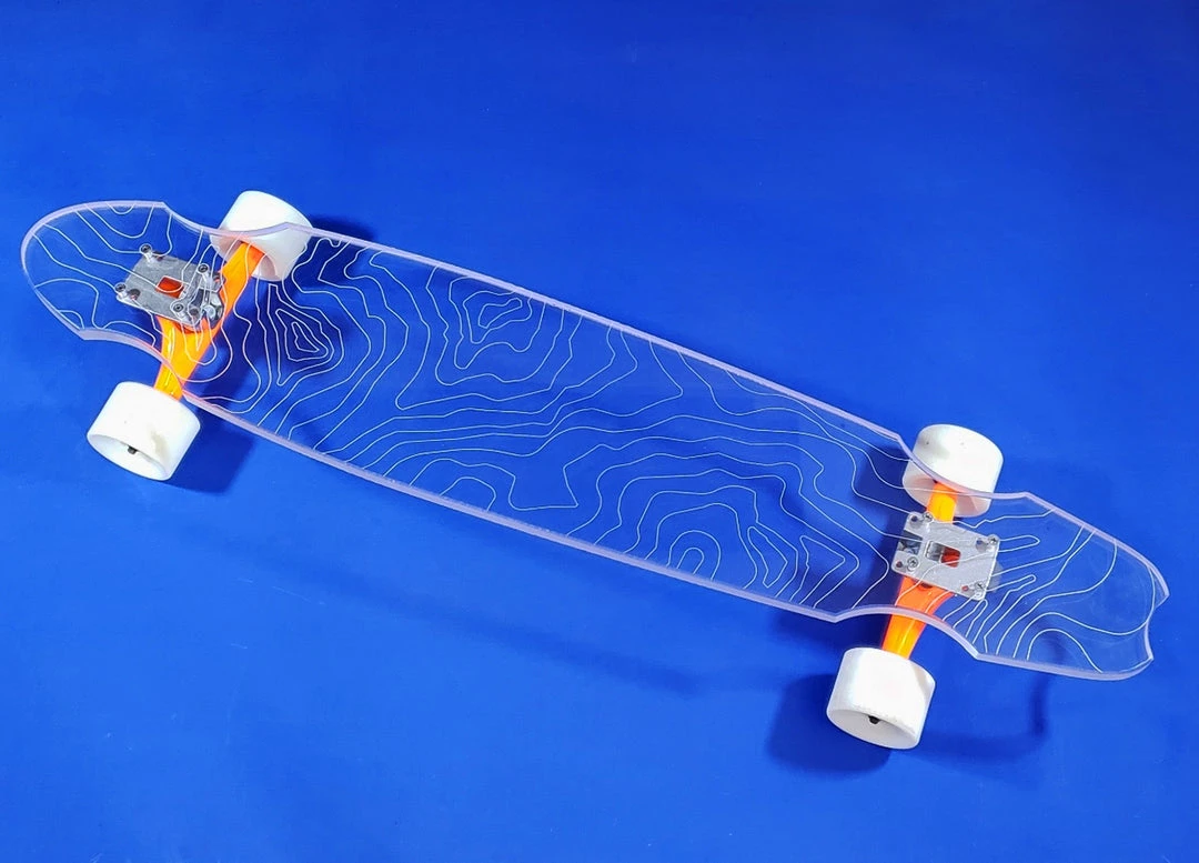 Ghost Long Board CLEAR COMPLETES Topograph