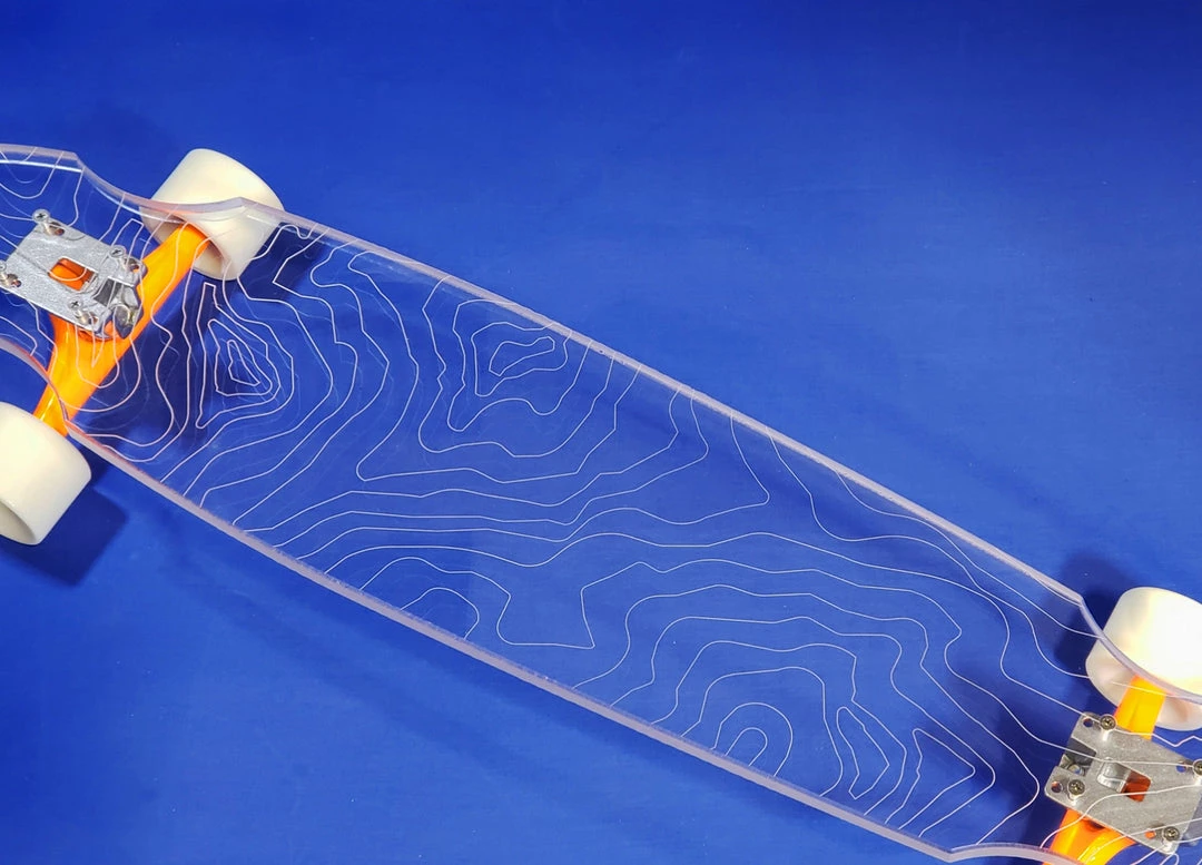 Ghost Long Board CLEAR COMPLETES Topograph