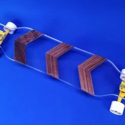 Ghost Long Board Woody Chevron CLEAR COMPLETES