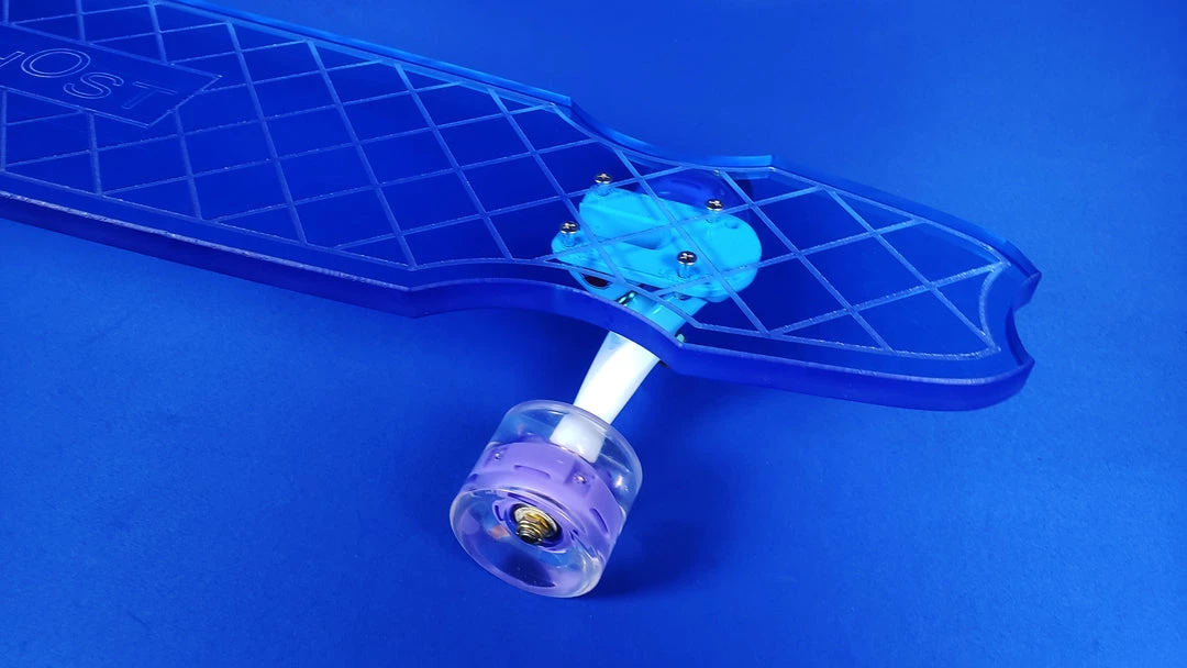 Ghost Long Board Blue Ghost Waffle CLEAR BLUE COMPLETES