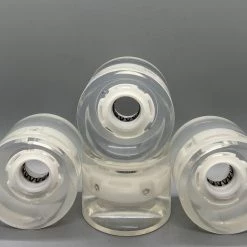 Ghost Long Board White Light Up Wheels 70MM