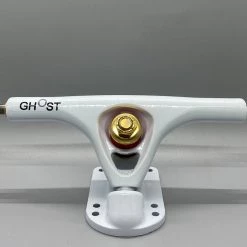 Ghost Long Board White 180mm/50 Degree Trucks (Set Of 2)