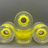 Ghost Long Board Yellow Light Up Wheels 70MM LONGBOARD