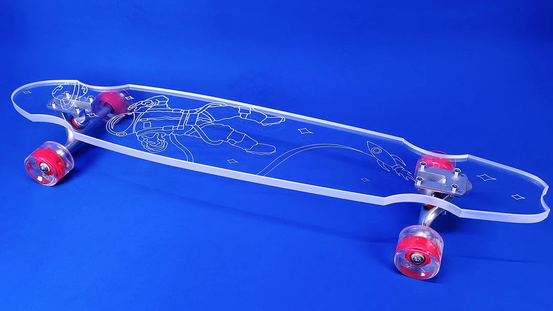 Ghost Long Board CLEAR COMPLETES Astronaut