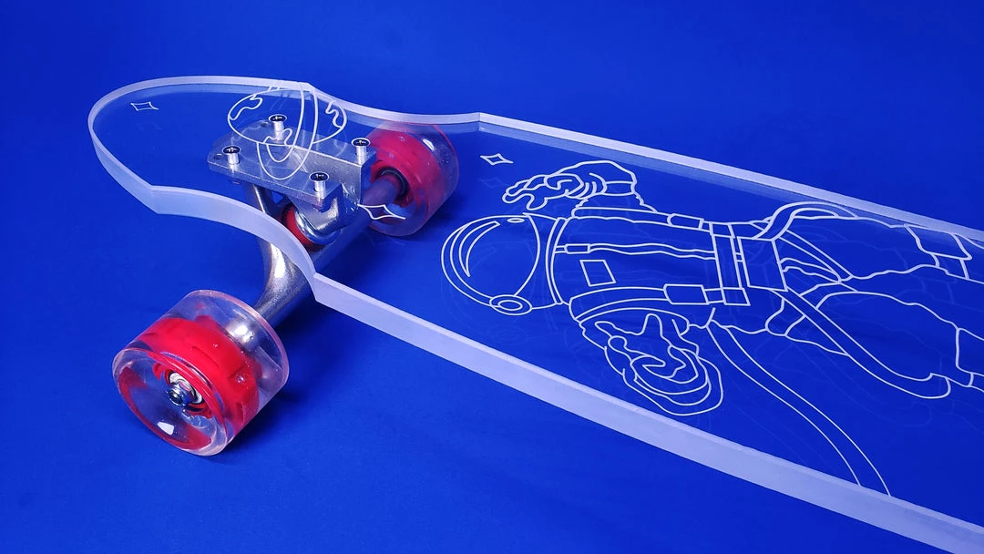 Ghost Long Board CLEAR COMPLETES Astronaut