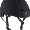 Ghost Long Board Triple 8 Sweatsaver Liner Skateboard Helmet Black Rubber/Black HELMETS & PADS