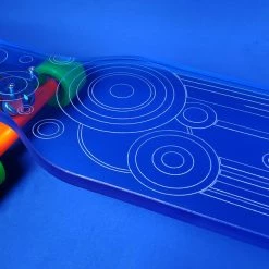 Ghost Long Board CLEAR BLUE COMPLETES Blue Deco