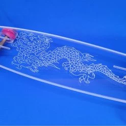 Ghost Long Board 36" Pintail Chinese Dragon ARTIST SERIES COMPLETES