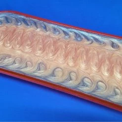 Ghost Long Board 40" Platypus "Dragon Fire" Resin Board By Ryker-B CLEAR COMPLETES