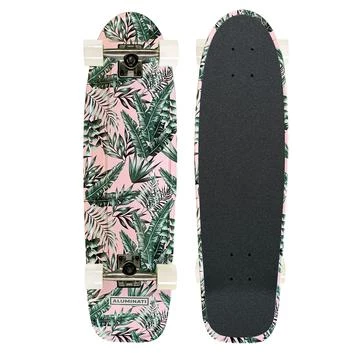 Ghost Long Board COMPLETES Aluminati Floral Flush 28" Cruiser