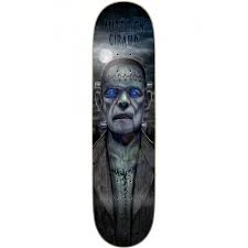 Ghost Long Board DECKS Plan B Frankenstein Giraud 8.0" Skateboard Deck