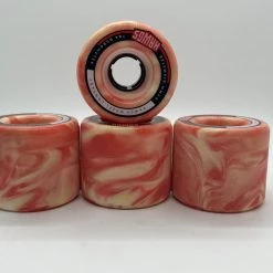 Ghost Long Board LONGBOARD Hawgs Chubby Hawg 60Mm 78A Blue/Wht Swirl Wheels Set