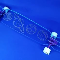 Ghost Long Board Blue Interstellar CLEAR BLUE COMPLETES