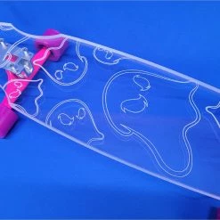 Ghost Long Board 30" Wheel Cut Lottsa Ghost, Closeout