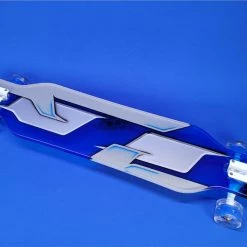 Ghost Long Board Madd Hatter Kustomz, Blue Streak CLEAR COMPLETES