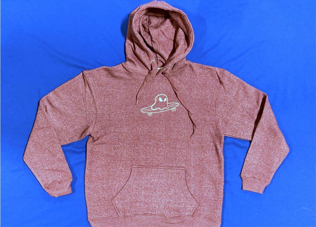 Ghost Long Board Skater Ghost - Maroon