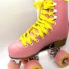 Ghost Long Board Impala Roller Skates Pink/Yellow