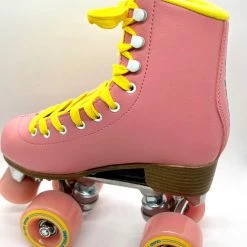 Ghost Long Board Impala Roller Skates Pink/Yellow