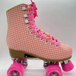 Ghost Long Board ELECTRICS / ROLLER SKATES Impala Roller Skates Pink Tartan