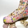Ghost Long Board Impala Roller Skates Pink Floral