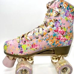 Ghost Long Board Impala Roller Skates Pink Floral
