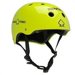 Ghost Long Board Protec Classic Certified Skate Helmet Yellow (L)