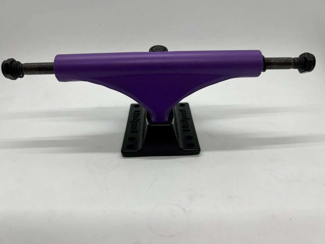 Ghost Long Board SKATEBOARD Litezpeed Purple/ Black Trucks - 5.25" Hanger 8.0" Axle